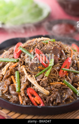 Bulgogi Stockfoto