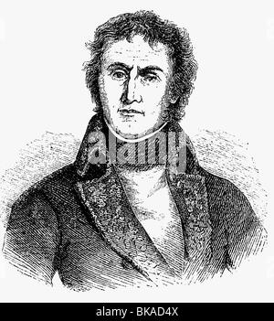 Masséna, André, 6.5.56 - 14.4.1817, französischer General, Porträt, Holzgravur, 19. Jahrhundert,