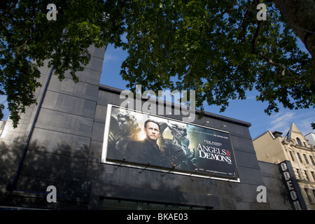 Engel und Dämonen Film Poster Odeon Leicester Square in London uk Stockfoto