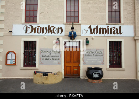 Die betrunkenen Admiral Pub, Hunter Street, Victoria Dock, Hobart, Tasmanien, Australien Stockfoto