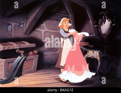 CINDERELLA (ANI - 1950) ANIMIERTE CREDIT DISNEY CIN 011FOH Stockfoto