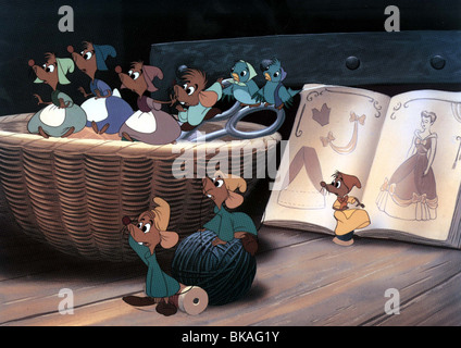 CINDERELLA (ANI - 1950) ANIMIERTE CREDIT DISNEY CIN 018FOH Stockfoto