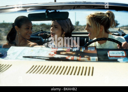 KREUZUNG (2002) WAS SIND FREUNDE (ALT) ZOE SALDANA, TARYN MANNING, BRITNEY SPEARS CSRS 011 Stockfoto