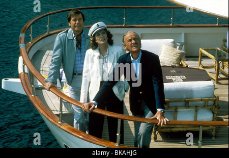 FLUCH DES ROSAROTEN PANTHERS (1983) ROBERT WAGNER, CAPUCINE, DAVID NIVEN COPP 011 Stockfoto