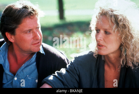 VERHÄNGNISVOLLE AFFÄRE (1987) MICHAEL DOUGLAS, GLENN CLOSE FETT 066 Stockfoto