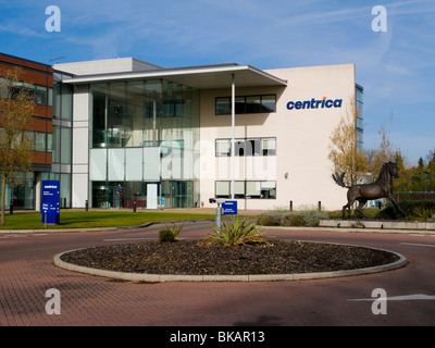 Centrica (Besitzer von British Gas) Sitz der Gesellschaft. Centrica plc. Mühlbach, Maidenhead Road, Windsor, Berkshire. SL4 5GD. UK. Stockfoto