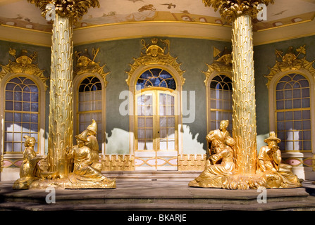 Chinese Tea House, Park Sanssouci, Potsdam, Brandenburg, Deutschland Stockfoto