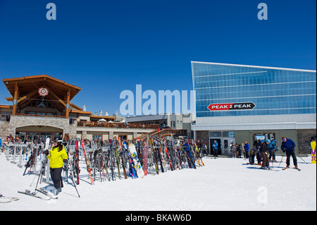 Whistler Mountain Ski Resort Austragungsort der Olympischen Winterspiele 2010 Stockfoto