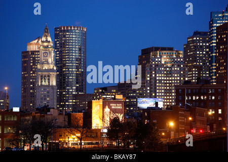 Skyline von Boston Stockfoto