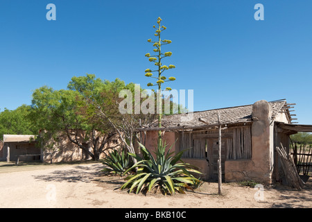 Texas Hill Country, Brackettville, Alamo Village, Film Standort seit 1951, Maias Trading Post Stockfoto