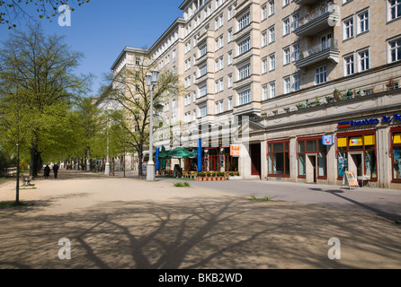 Karl-Marx-Allee, Berlin, Deutschland Stockfoto