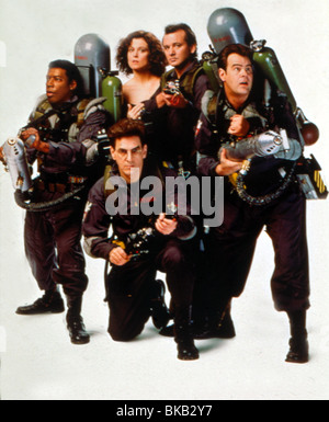 GHOSTBUSTERS II (1989) ERNIE HUDSON, HAROLD RAMIS, SIGOURNEY WEAVER, BILL MURRAY, DAN AYKROYD GB2 001 Stockfoto