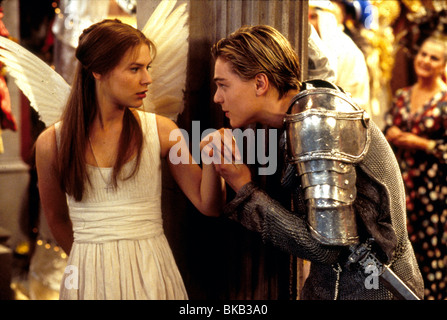 ROMEO UND JULIA CLAIRE DANES, LEONARDO DICAPRIO ROMJ056 Stockfoto