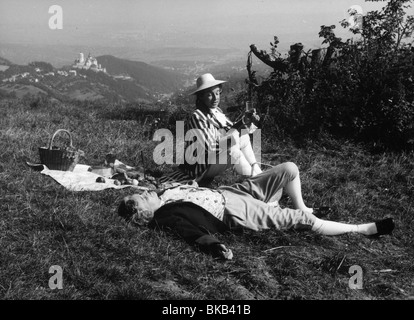 Mozart-Jahr: 1955 Regie: Karl Hartl Oskar Werner, Erich Kunz Stockfoto