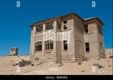 Die Quartiermeisters House, Kolmanskop Geisterstadt in der Nähe von Lüderitz, Namibia Stockfoto