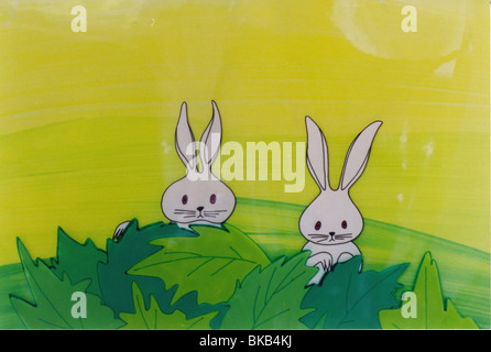 L'Ecureuil Qui Voyait Tout En Vert Pluie d'Allégresse Jahr: 2003 Direktor: Nahid Shamsdoust Animation Stockfoto