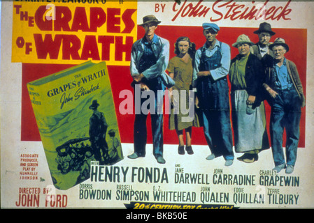 DIE TRAUBEN DER WRATH(1940) POSTER GOWR 005 Stockfoto