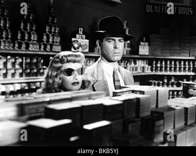 Double Indemnity Baujahr: 1944 Regie: Billy Wilder Barbara Stanwyck, Fred MacMurray Stockfoto