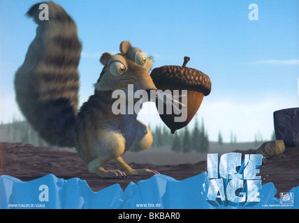 ICE AGE-2002 ANIMATION Stockfoto