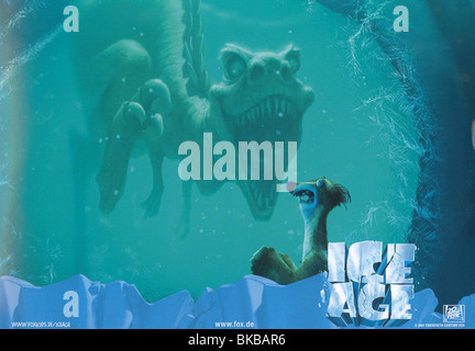 ICE AGE-2002 ANIMATION Stockfoto