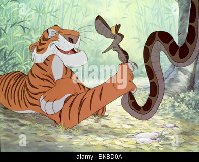 DAS DSCHUNGELBUCH (ANI - 1967) ANIMIERTE CREDIT DISNEY JNGL 001 OS Stockfoto