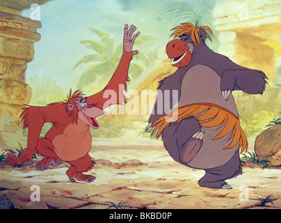 DAS DSCHUNGELBUCH (ANI - 1967) ANIMIERTE CREDIT DISNEY JNGL 004 Stockfoto