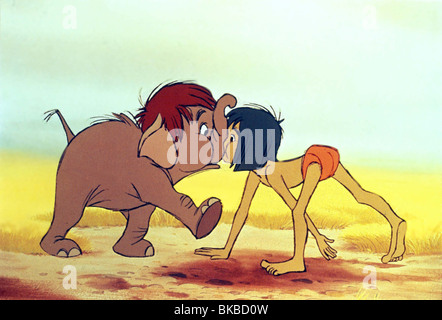 DAS DSCHUNGELBUCH (ANI - 1967) ANIMIERTE CREDIT DISNEY JNGL 006 Stockfoto