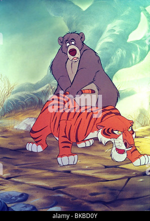 DAS DSCHUNGELBUCH (ANI - 1967) ANIMIERTE CREDIT DISNEY JNGL 017 Stockfoto