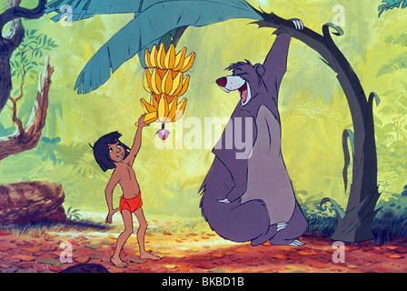 DAS DSCHUNGELBUCH (ANI - 1967) ANIMIERTE CREDIT DISNEY JNGL 066 Stockfoto