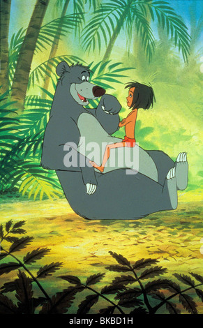 DAS DSCHUNGELBUCH (ANI - 1967) ANIMIERTE CREDIT DISNEY JNGL 089 Stockfoto