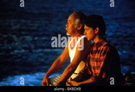 KARATE KID (1984) PAT MORITA, RALPH MACCHIO KRK 009 Stockfoto