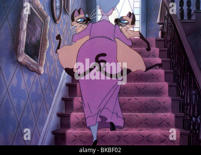 SUSI UND STROLCH (ANI - 1955) ANIMIERTE CREDIT DISNEY LATT 004FOH Stockfoto