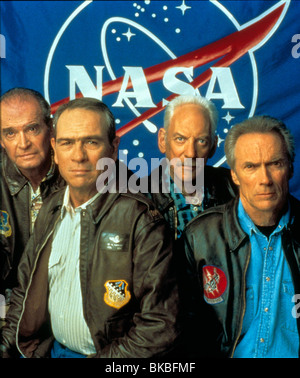 SPACE COWBOYS (2000) JAMES GARNER, TOMMY LEE JONES, DONALD SUTHERLAND, CLINT EASTWOOD SCOW 007 Stockfoto