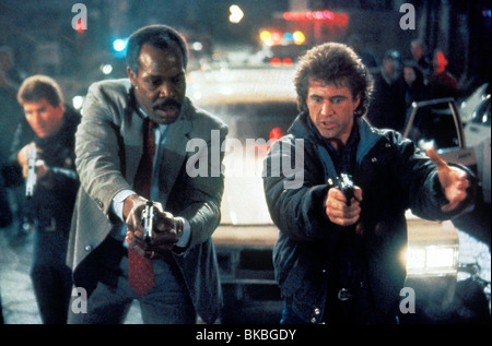 LETHAL WEAPON 2 (1989) DANNY GLOVER, MEL GIBSON LW2 042 Stockfoto