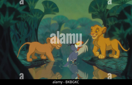 DER KÖNIG DER LÖWEN (ANI - 1994) ANIMIERTE CREDIT DISNEY LINK 025 Stockfoto