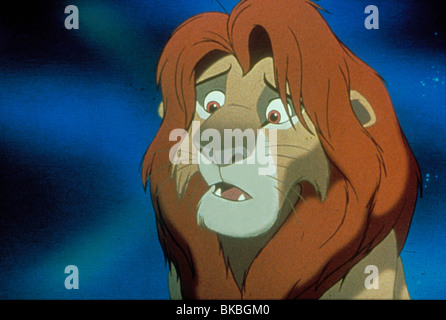 DER KÖNIG DER LÖWEN (ANI - 1994) ANIMIERTE CREDIT DISNEY LINK 069 Stockfoto