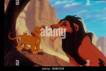 DER KÖNIG DER LÖWEN (ANI - 1994) ANIMIERTE CREDIT DISNEY LINK 003 Stockfoto