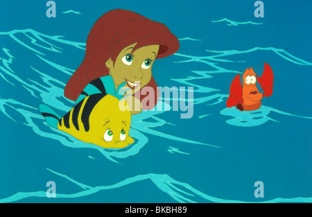 DIE KLEINE MEERJUNGFRAU (ANI - 1989) ANIMIERTE CREDIT DISNEY LMRD 034 Stockfoto