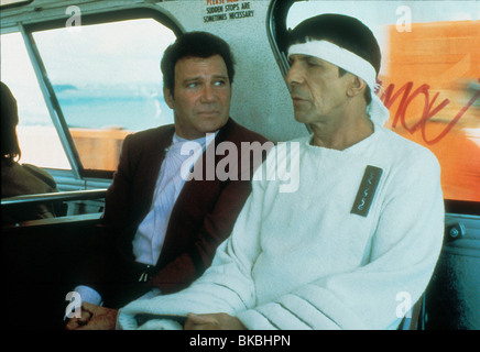 STAR TREK IV: THE VOYAGE HOME (1986) WILLIAM SHATNER, LEONARD NIMOY ST4 051 Stockfoto