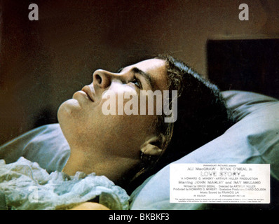 LIEBE GESCHICHTE ALI MACGRAW LFEN 009FOH Stockfoto