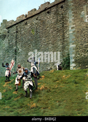 MONTY PYTHON UND DER HEILIGE GRAL GRAHAM CHAPMAN, ERIC LEERLAUF MONY 002FOH Stockfoto