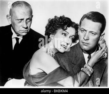 SUNSET BOULEVARD (1950) ERICH VON STROHEIM, GLORIA SWANSON, WILLIAM HOLDEN SBV 031P Stockfoto