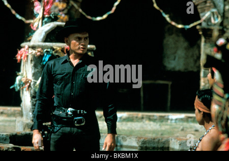 DIE GLORREICHEN SIEBEN (1960) YUL BRYNNER MAGS 015 Stockfoto