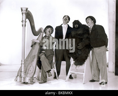 MARX BROTHERS HARPO MARX, GROUCHO MARX, CHICO MARX MXB 008P Stockfoto