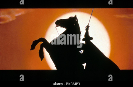 DIE MASKE DES ZORRO ARTWORK (STANDBILD) MZRR 137 Stockfoto