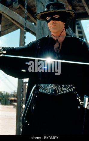 DIE MASKE DES ZORRO ANTONIO BANDERAS MZRR 195 Stockfoto