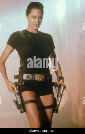 LARA CROFT: TOMB RAIDER (2001) ANGELINA JOLIE TBRR 019 Stockfoto