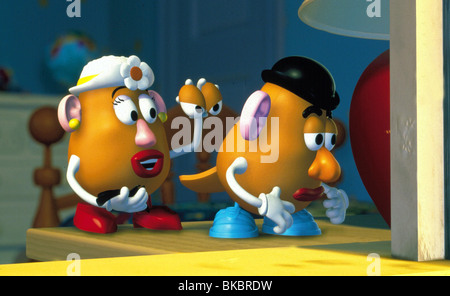 TOY STORY 2 (ANI - 1999) ANIMIERTE CREDIT DISNEY FRAU POTATO HEAD (CHARAKTER), MR. POTATO HEAD (CHARAKTER) TTWO 016 Stockfoto