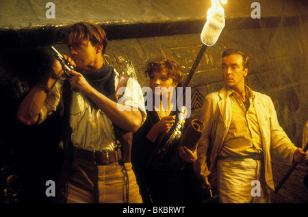 DIE MUMIE (1999)-BRENDAN FRASER, RACHEL WEISZ, JOHN HANNAH TMMY 074-ORIGINAL 35 MM Stockfoto