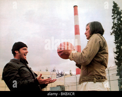 EINER FLOG ÜBER DES KUCKUCKSNEST NEST(1975) JACK NICHOLSON, SAMPSON WIRD OFC 008FOH Stockfoto